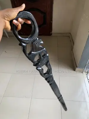 Carved Wooden Men’S Staff