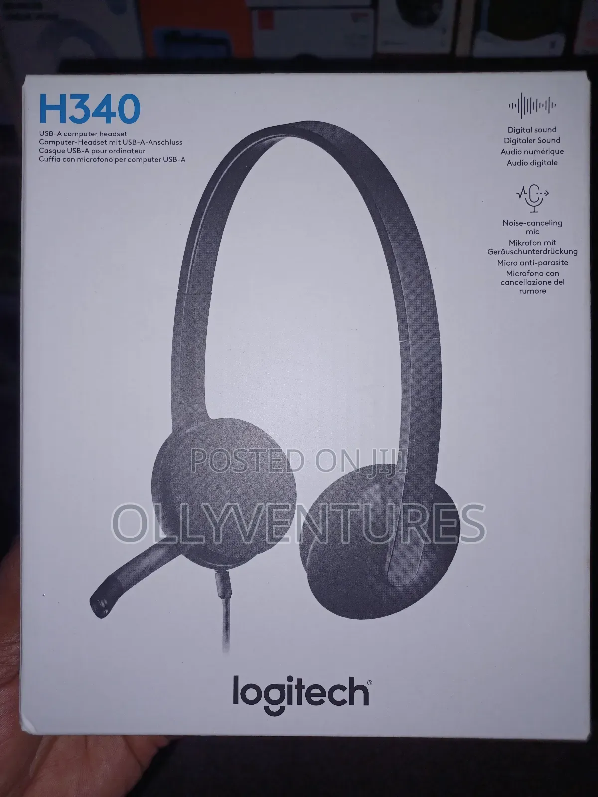 Logitech H340