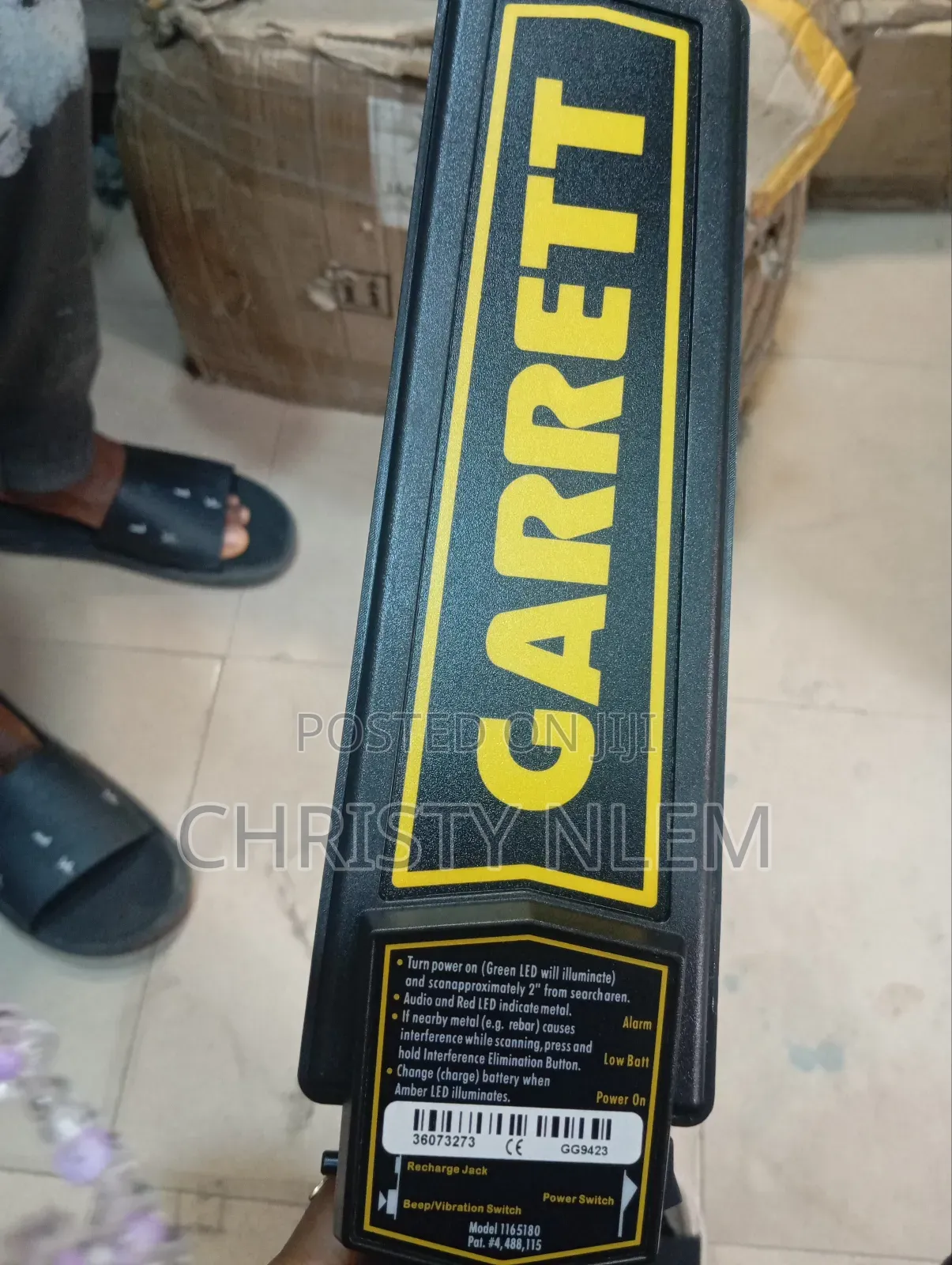 Garret Hand Held Metal Detector