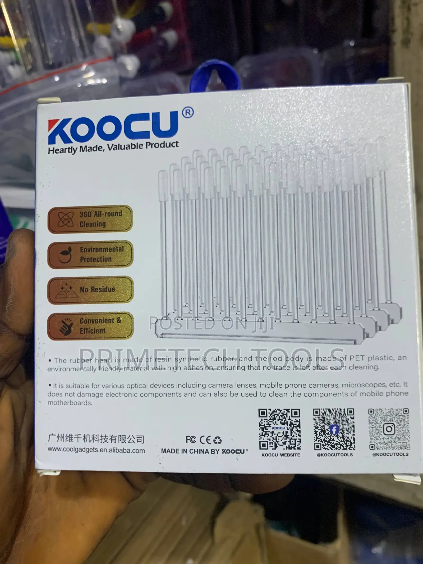 Lens Cleaning Rod