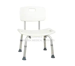 Non-Slip Shower Stool Without Backrest With Handle for Elderly Care
