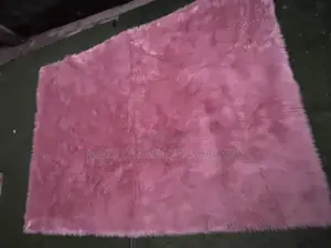 Pink Fur Rug