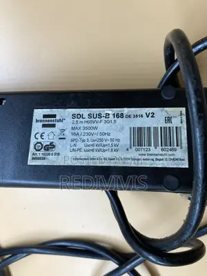 Brennenstuhl Super-Solid 8-Outlet Power Strip