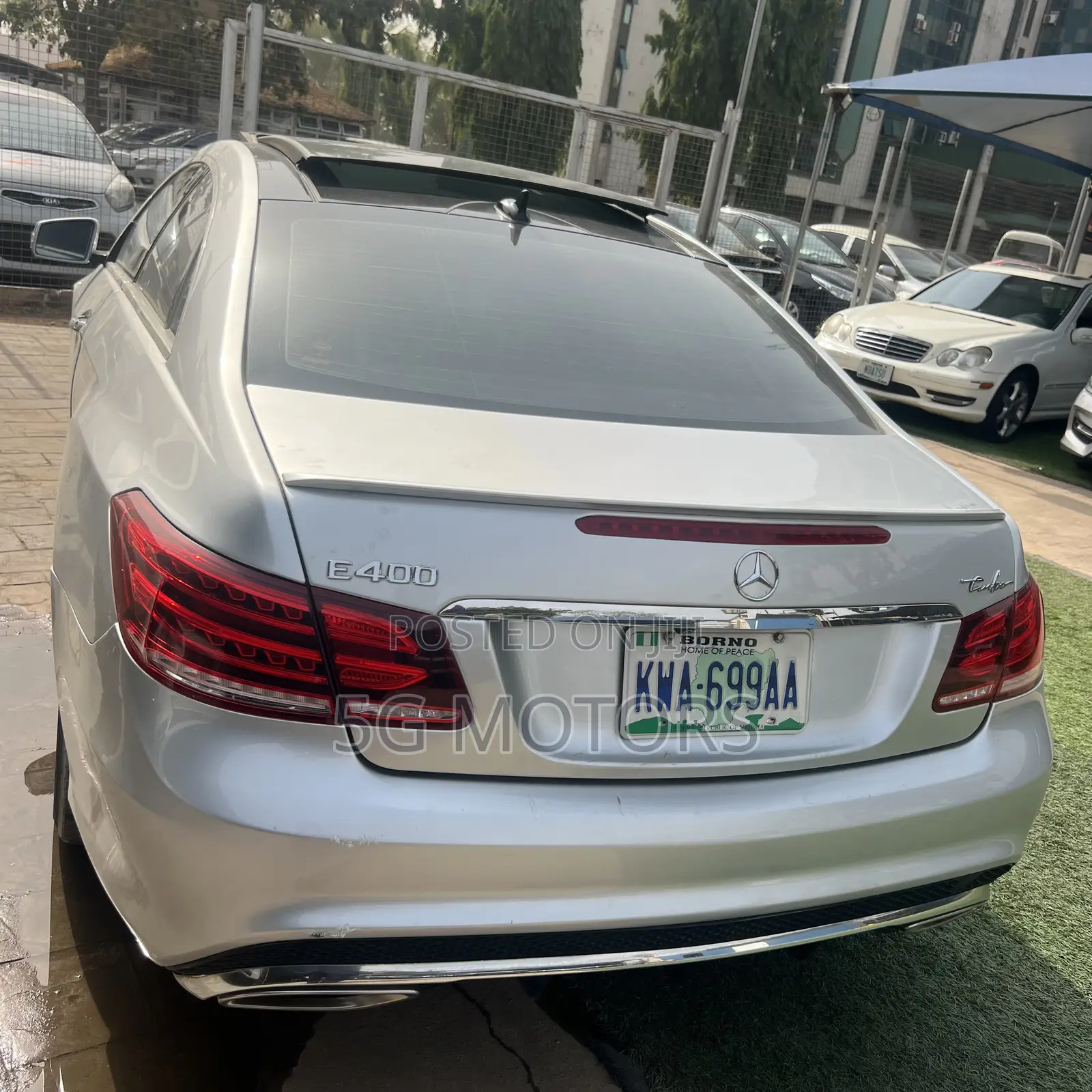 Mercedes-Benz E400 2016 Silver