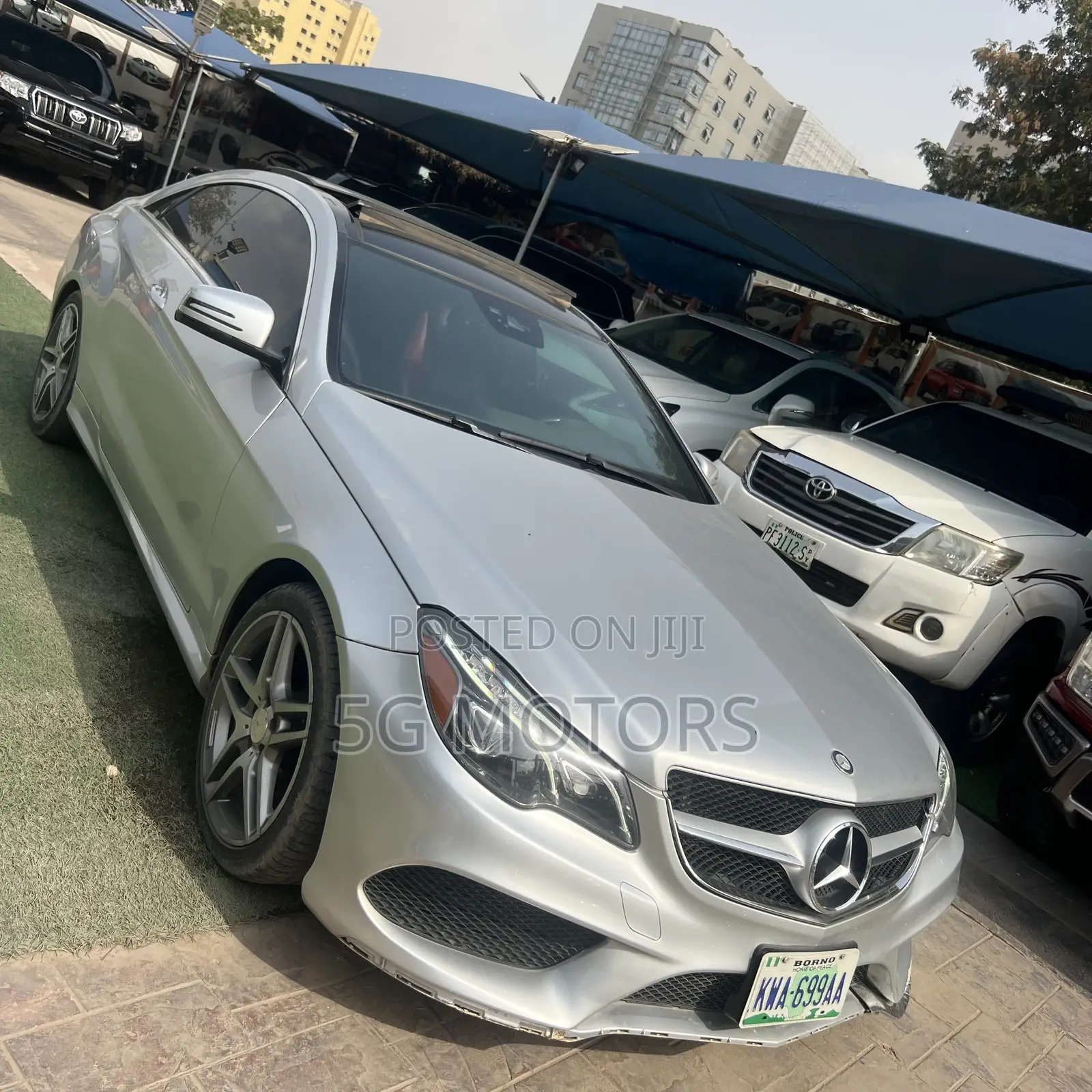 Mercedes-Benz E400 2016 Silver