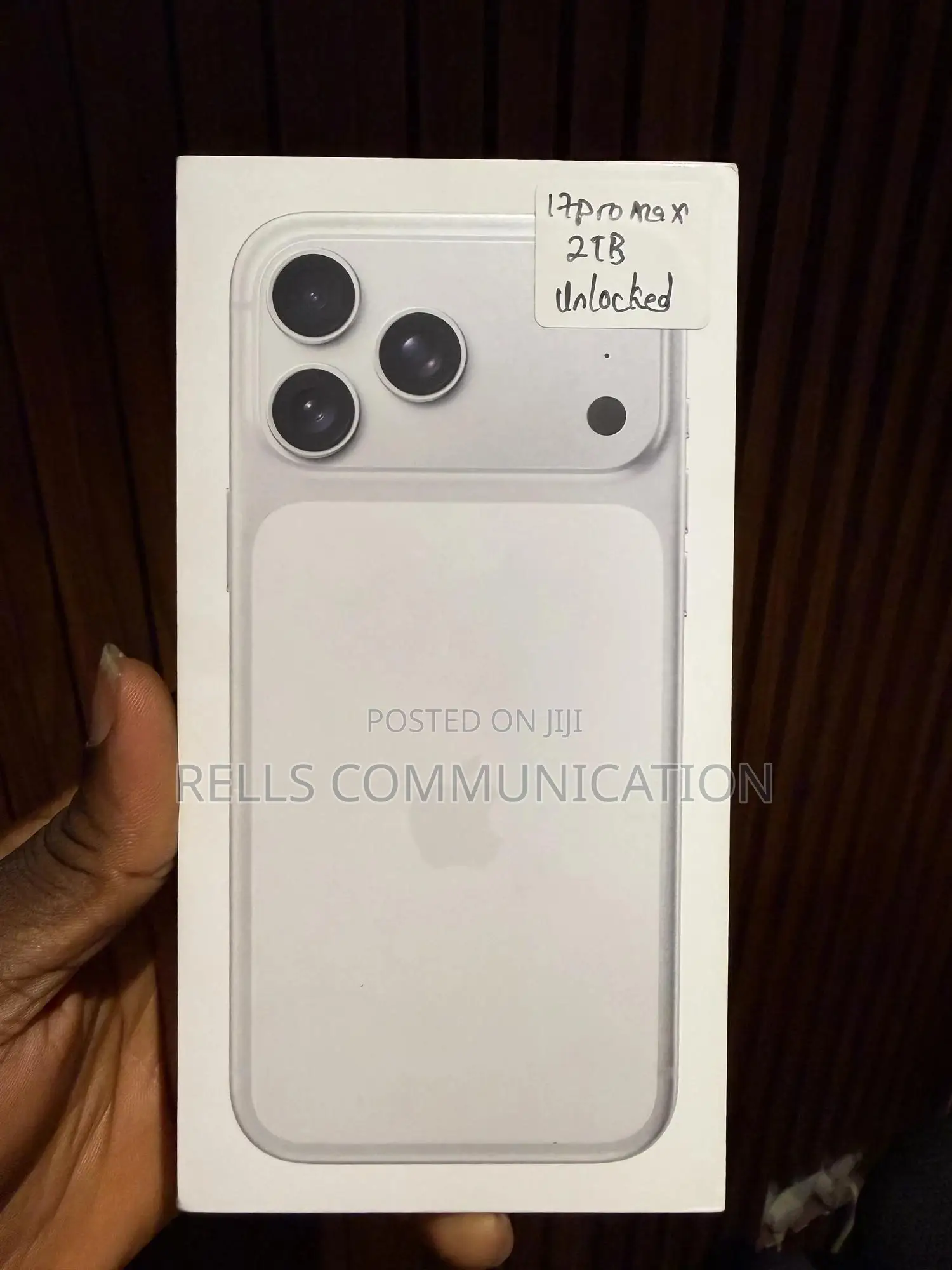 New Apple iPhone 17 Pro Max 2 TB White