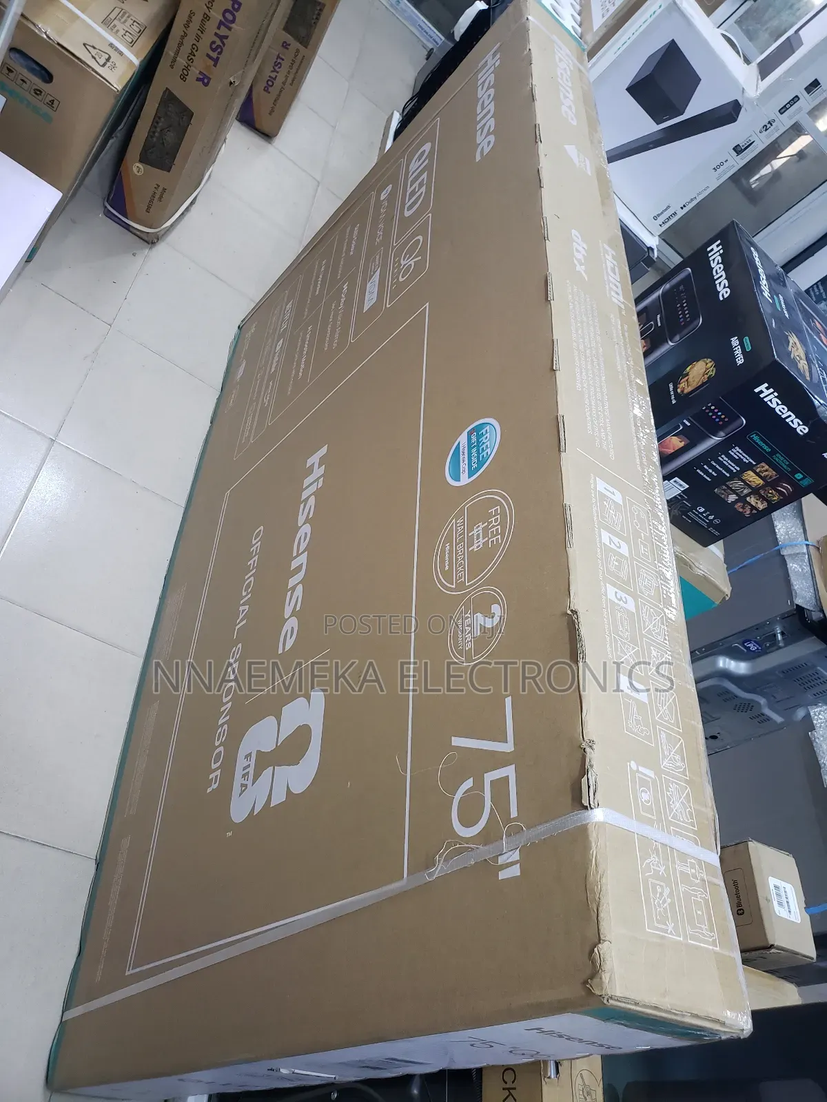Hisense 75" Qled Smart Tv