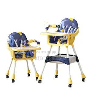 Baby High Chair With Toy Bar and Tray