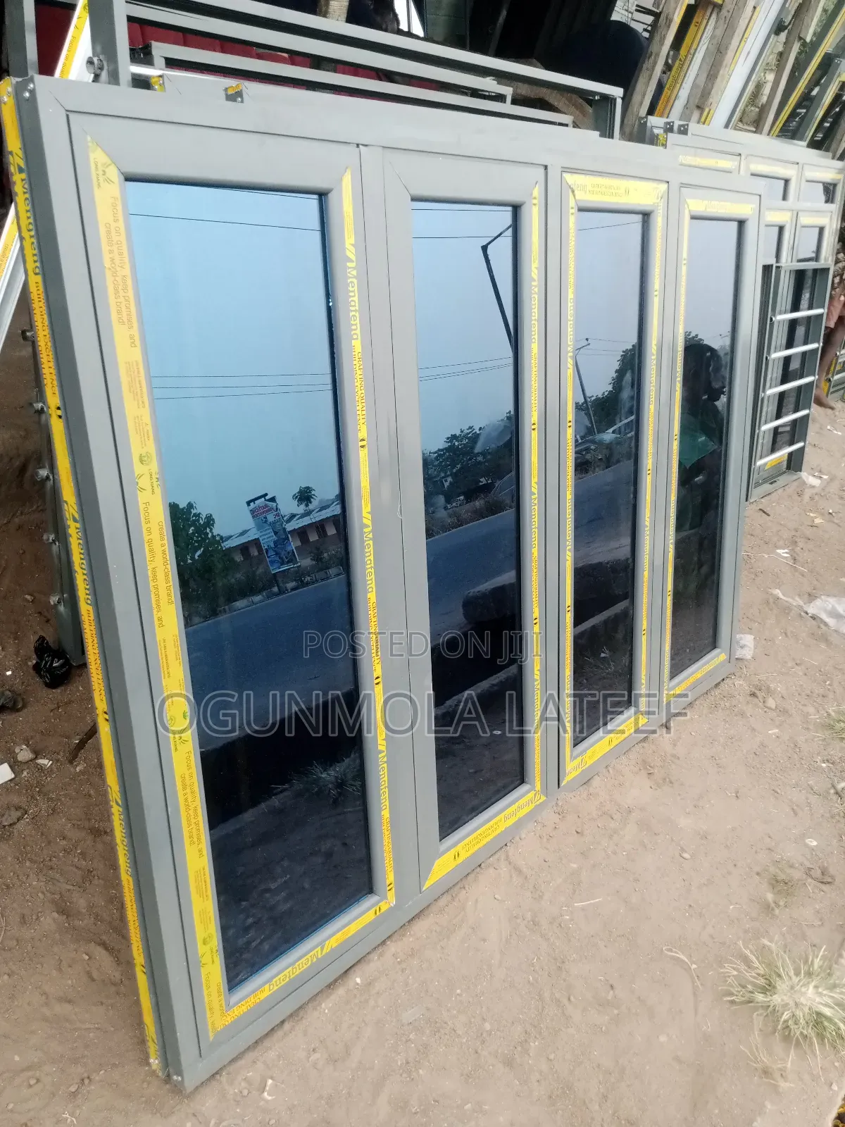 4 Panel Casement Window With Net and Burglary in Ibadan - Windows ...