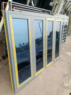 4 Panel Casement Window With Net and Burglary