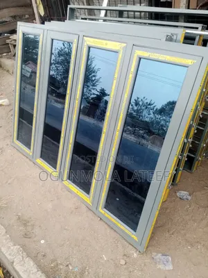 4 Panel Casement Window With Net and Burglary