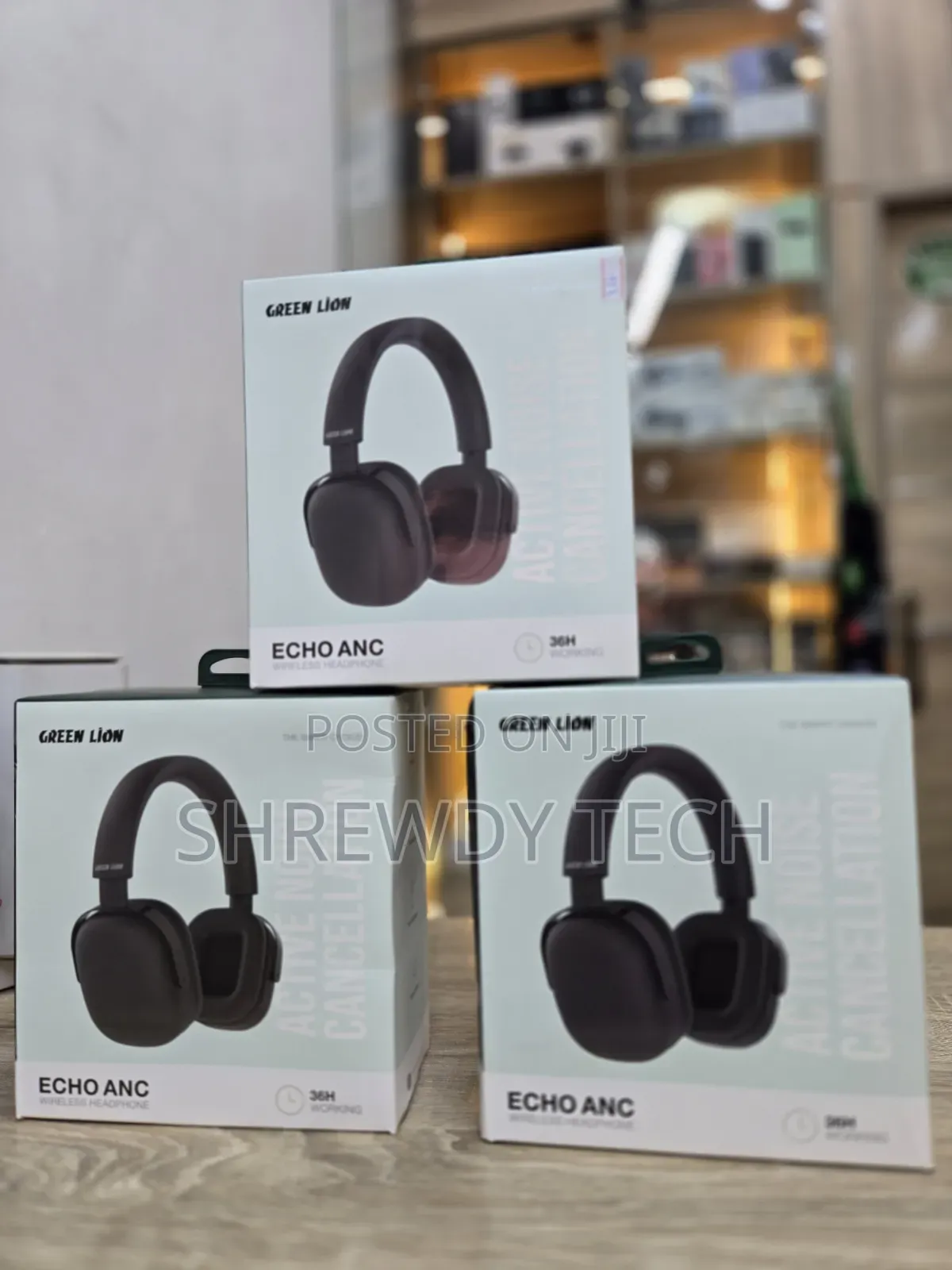 Green Lion Echo Anc Headphones