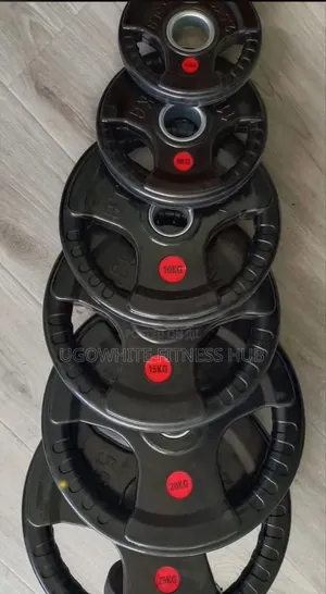 Rubber-Coated Olympic Weight