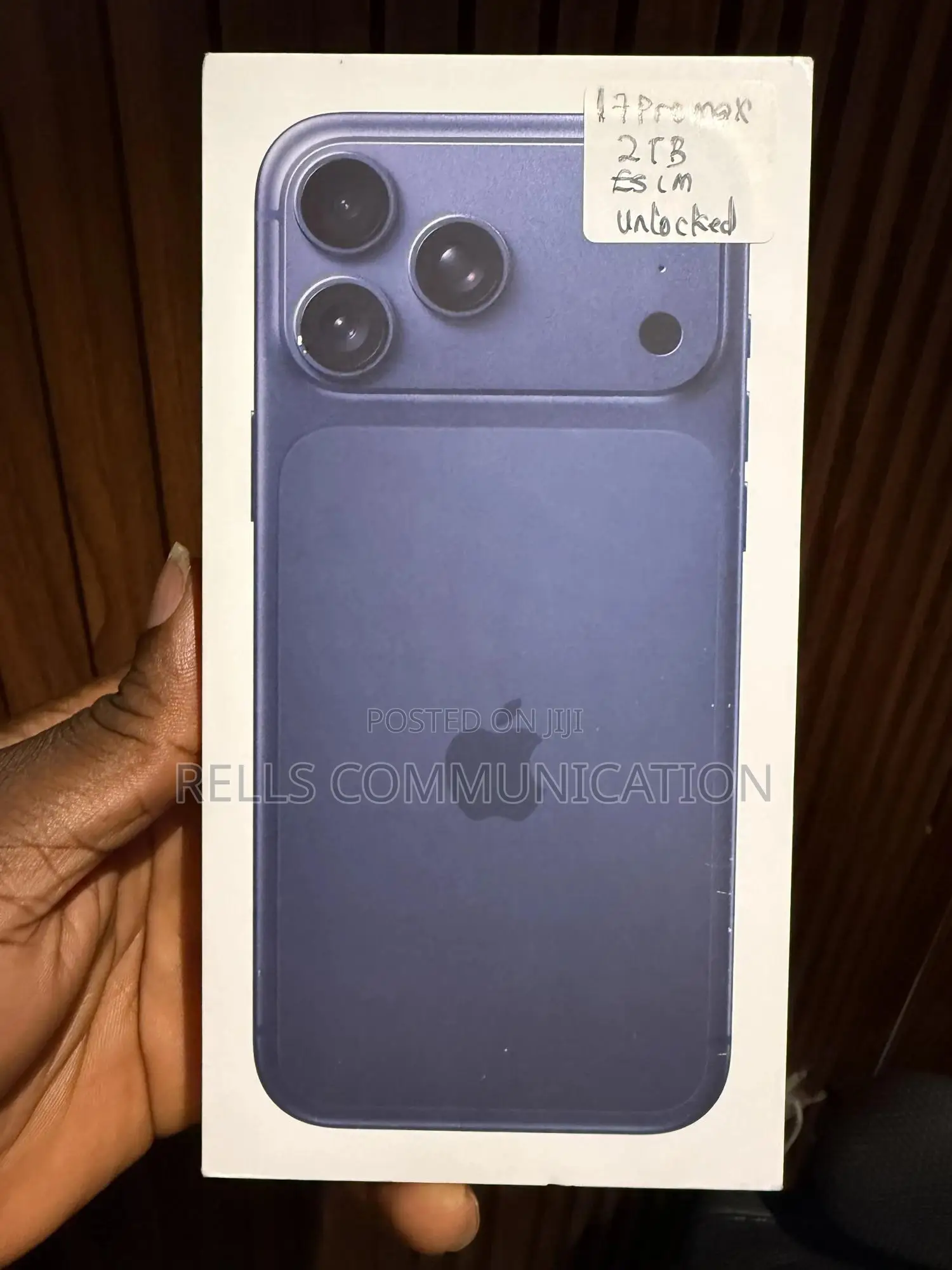 New Apple iPhone 17 Pro Max 2 TB Blue