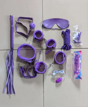 10pcs BDSM Set Kits + Egg Vibrator and Slim Dildo Sex Toy for Women