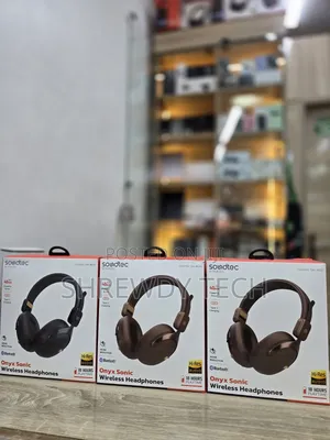Soundtec by Porodo Onyx Sonic Wireless Headphones