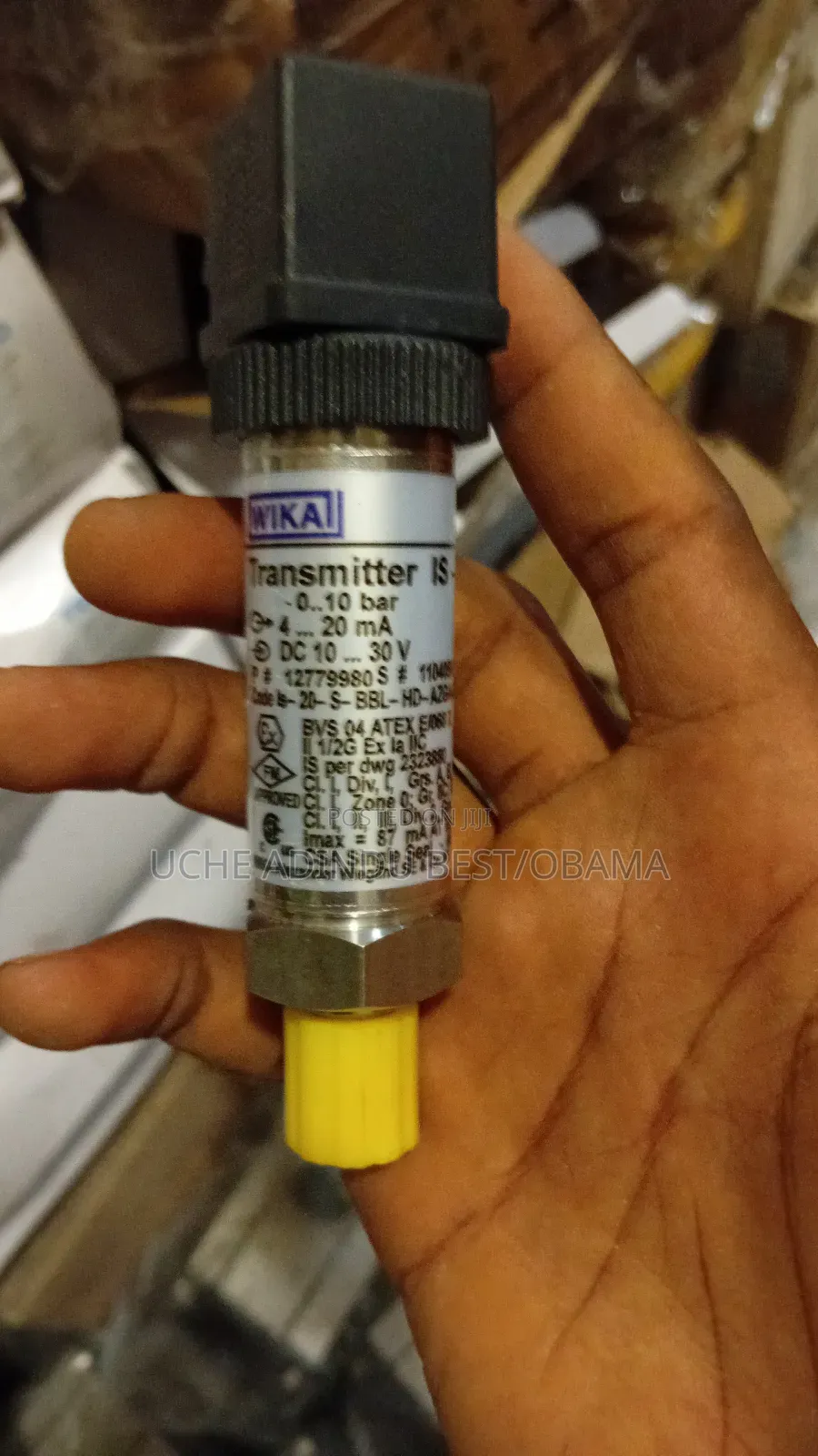 Wika Pressure Transmitter 0-10bar 4-20ma
