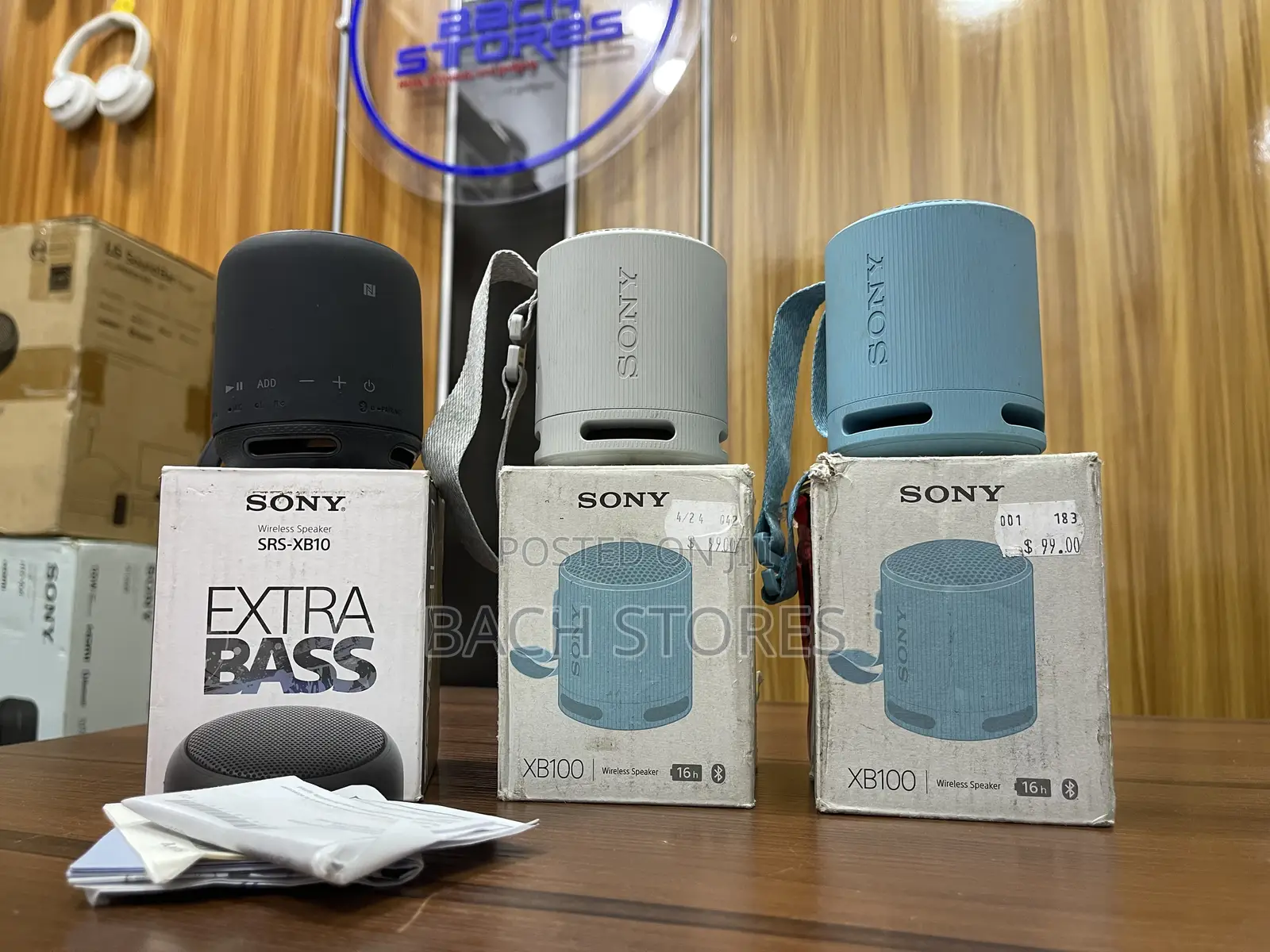 Sony SRS-Xb100 Portable Light-Weight Compacted Speaker