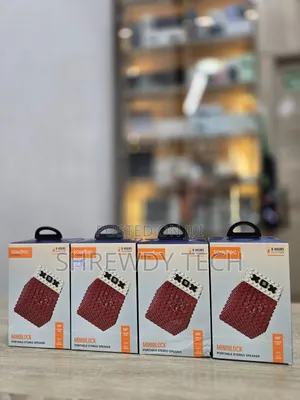 Porodo Mini Block Portable Stereo Speaker