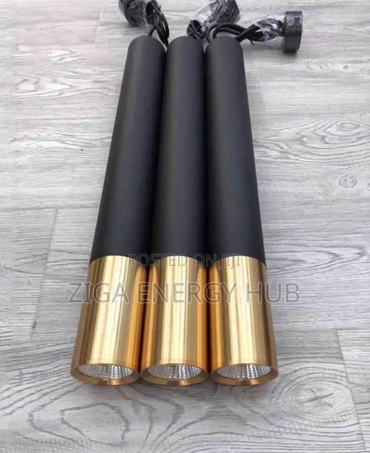 Black and Gold Color Pendant Dropping Light