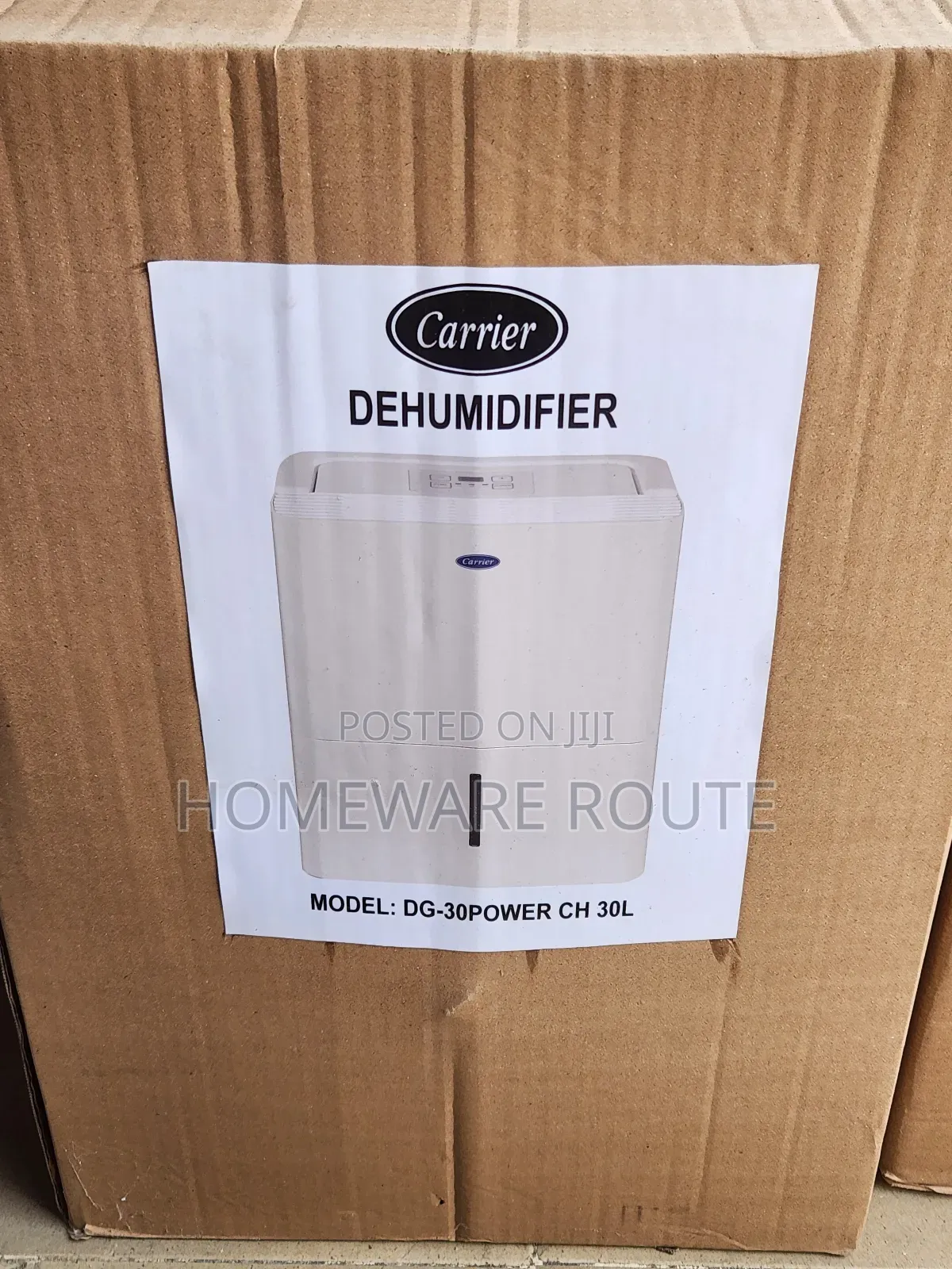 Carrier 20litre Dehumidifier