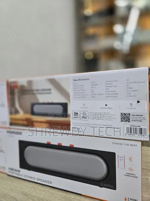 Porodo Vibebar Portable Stereo Speaker