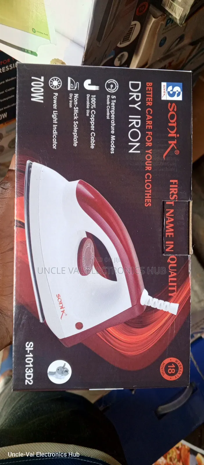 Sonik Pressing Iron 700w