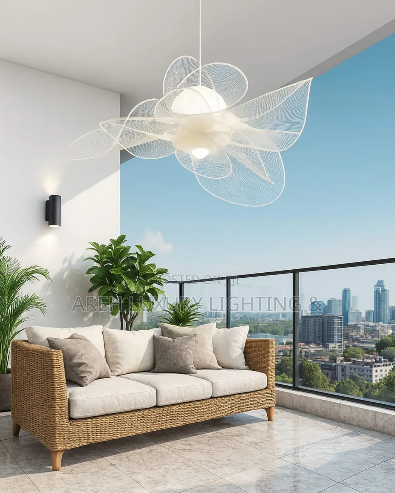 Luxury Nordic Flower Chandelier Light