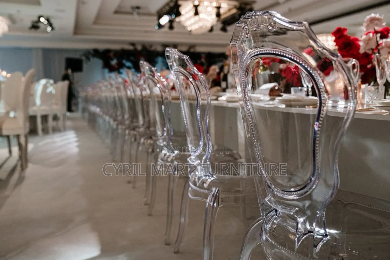 Belle Acrylics Chair for Event Hall