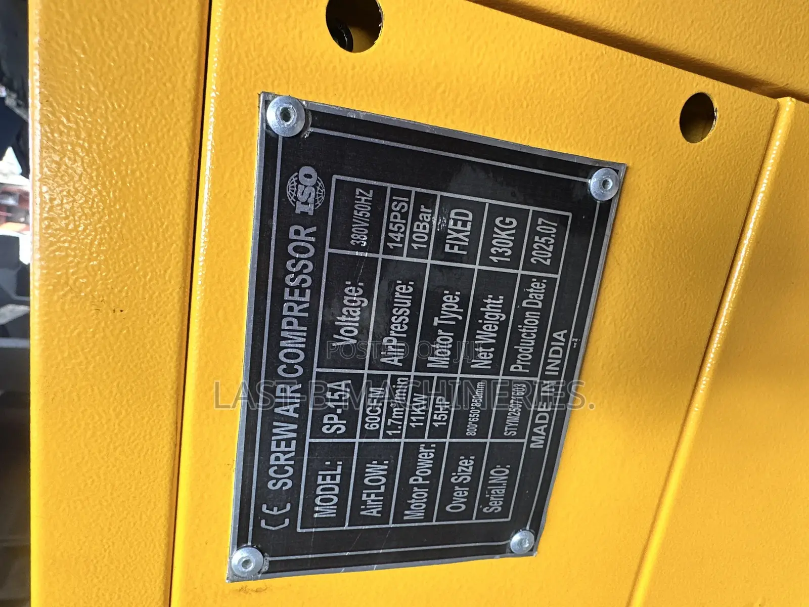 All in One Sollant Sp-15a 15hp Integrated Screw Air Compressor System