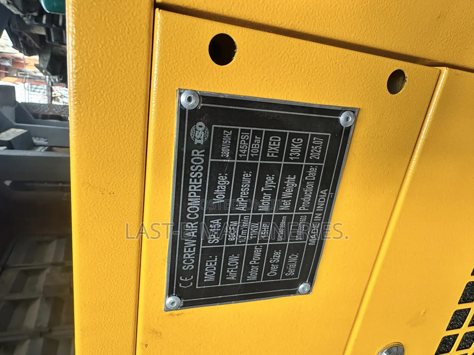 All in One Sollant Sp-15a 15hp Integrated Screw Air Compressor System