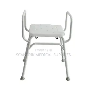 Adjustable Medical Shower Stool Without Backrest With Dual Handles