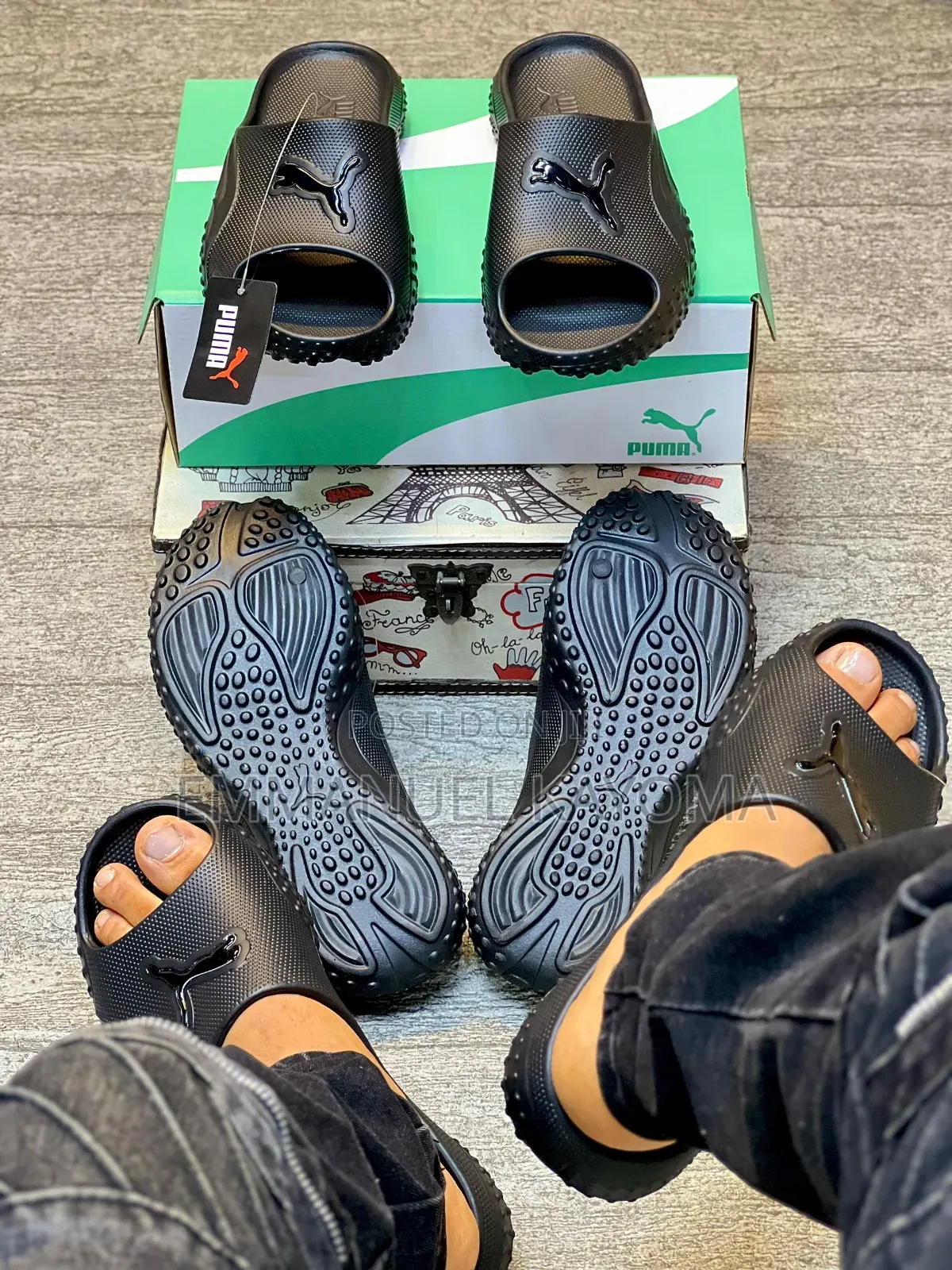 Puma Mustro Slides