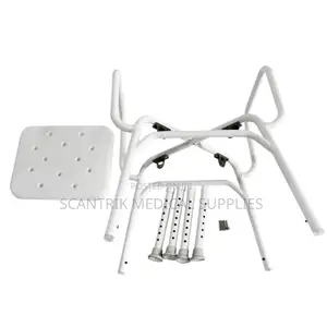 Lightweight Portable Bath Stool Without Back Rest With Handle