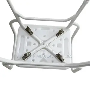 Reinforced Adjustable Shower Chair Without Back Rest With Handle