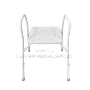 Compact Non-Slip Bath Stool Without Back Rest