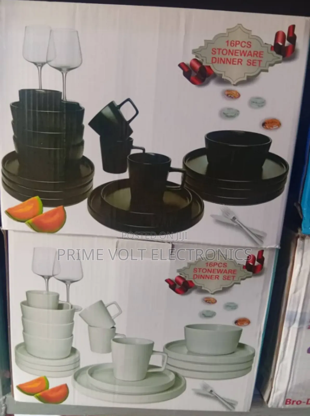 Stoneware 16pcs Dinner Set