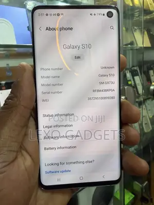 Samsung Galaxy S10 128 GB Black