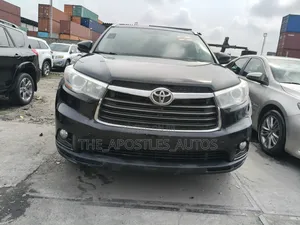 Toyota Highlander XLE 4dr SUV AWD (3.5L 6cyl 6A) 2015 Black
