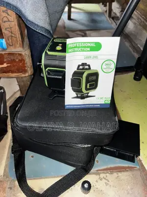 Krted 12-Line 3d Green Laser Level – Self-Leveling
