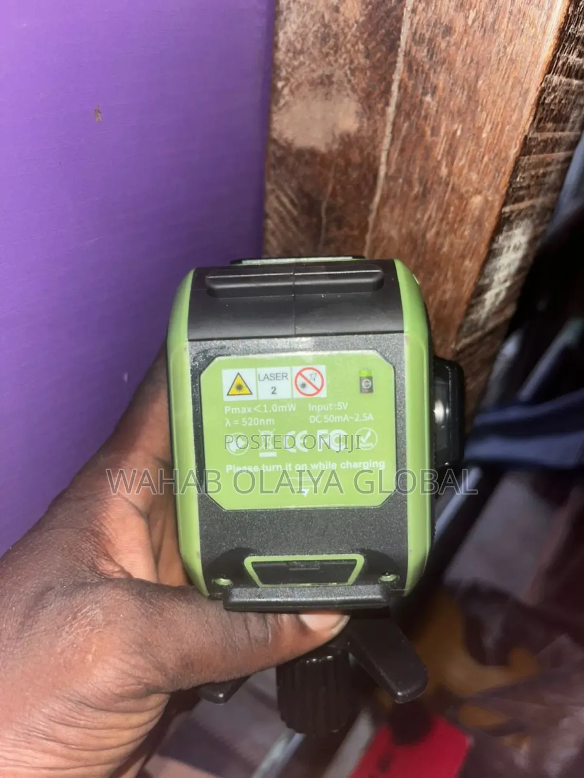 Krted 12-Line 3d Green Laser Level – Self-Leveling