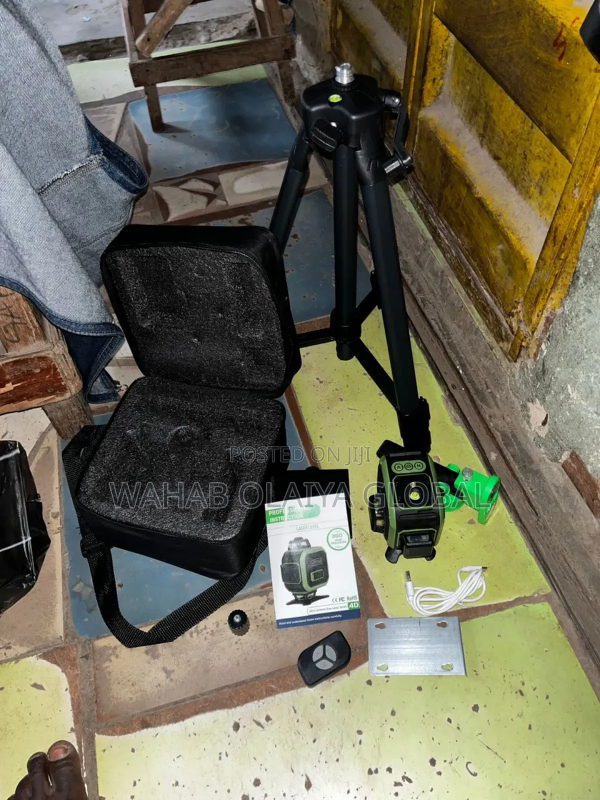 Krted 12-Line 3d Green Laser Level – Self-Leveling