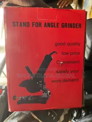 Universal Angle Grinder Stand 4–5" (Cast Iron Base)