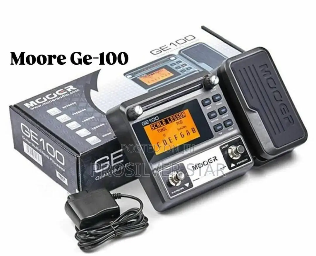 Mooer Ge 100 Guitar Multi Effect Processor