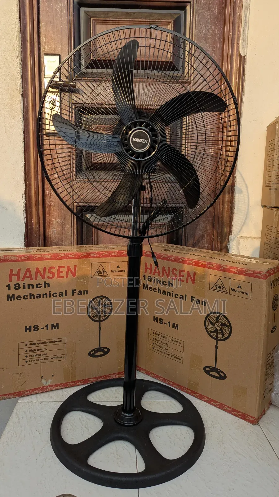 Hansen 18 Inches Standing Fan