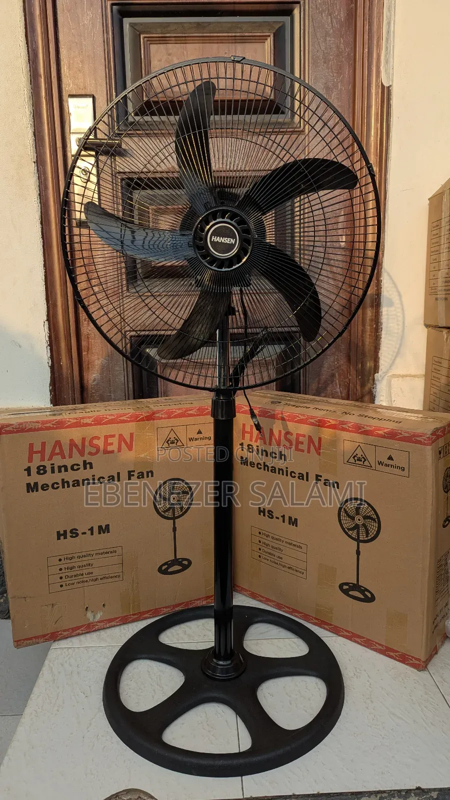 Hansen 18 Inches Standing Fan