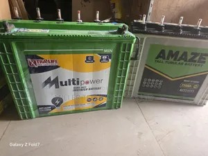 Used and Working Multipower Battery 220ah 12v