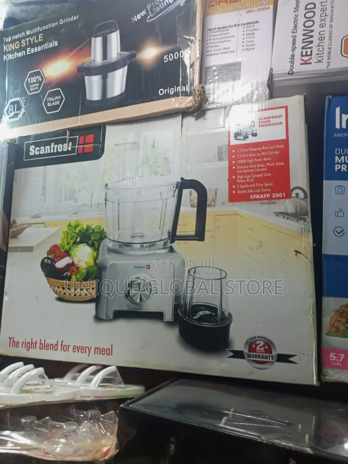 Scanfrost Food Processor 1.7l Sfkafp 2001