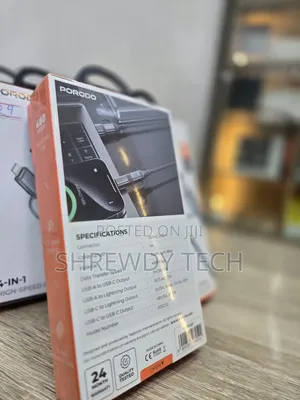 Porodo 4-in-1 High Speed Charging Cable