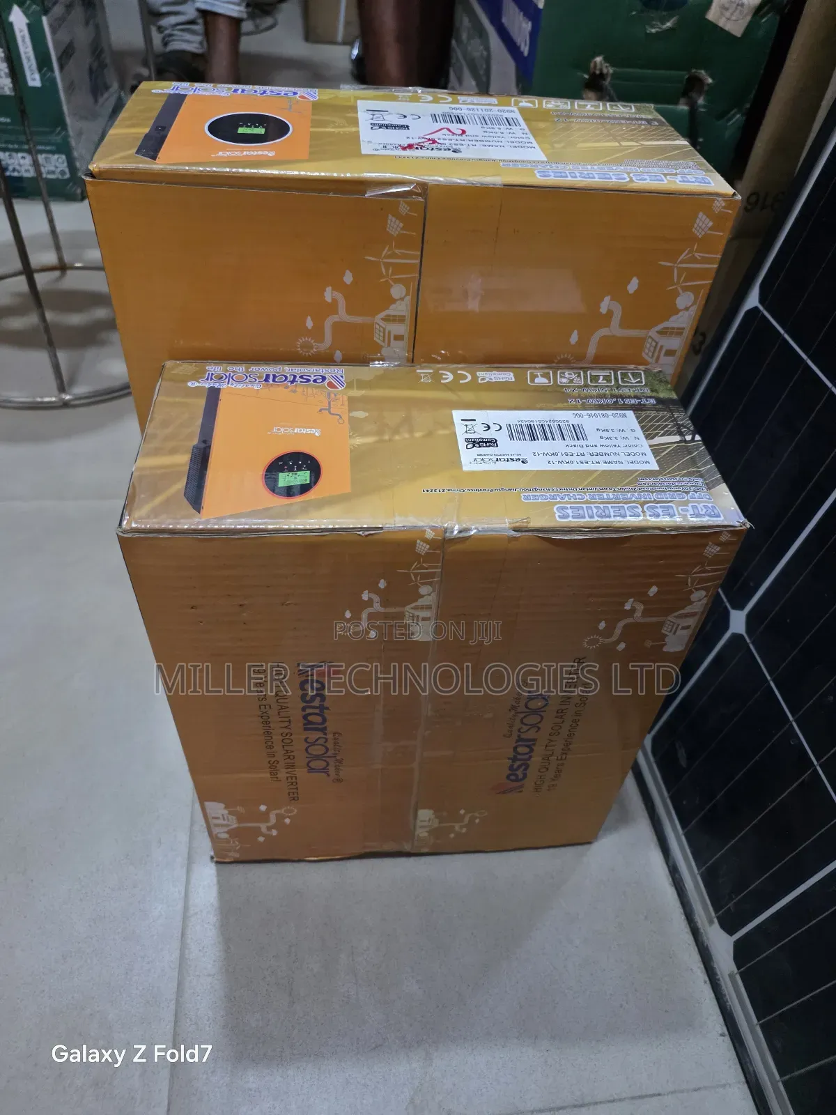 Restar Solar Inverter 1kva 2kva Supplied